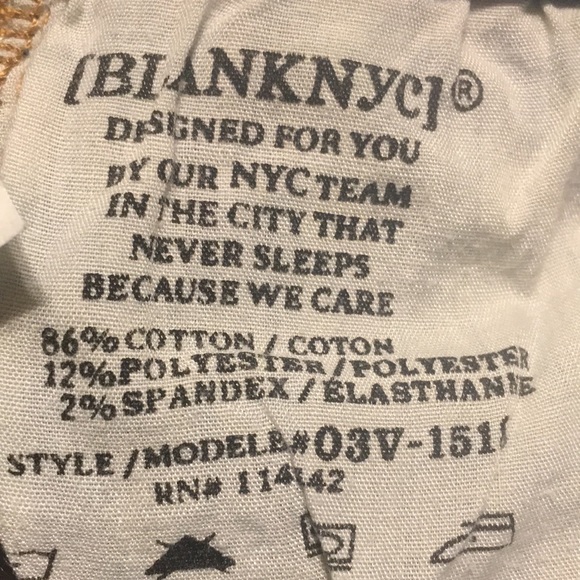 Blank NYC mid rise skinny jeans - Picture 7 of 7